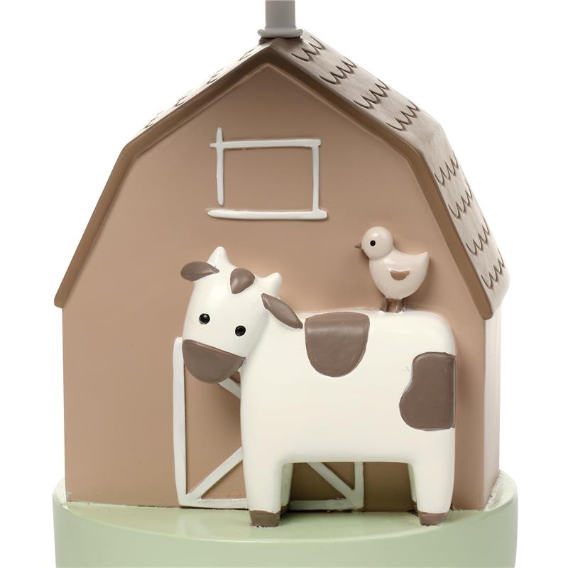 Bedtime Originals - Farmyard Friends Decorative Tabletop Nursery Lamp with Shade Image 3
