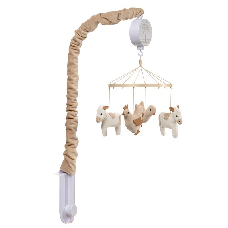 Bedtime Originals - Farmyard Friends Musical Baby Crib Mobile Soother Toy Image 5