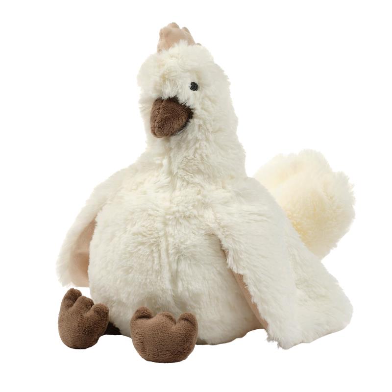 Bedtime Originals - Farmyard Friends Plush Chicken Stuffed Animal Toy Peep Image 3