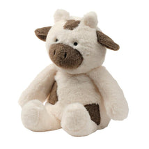 Bedtime Originals - Farmyard Friends Plush Cow Stuffed Animal Toy, Milkshake Image 2