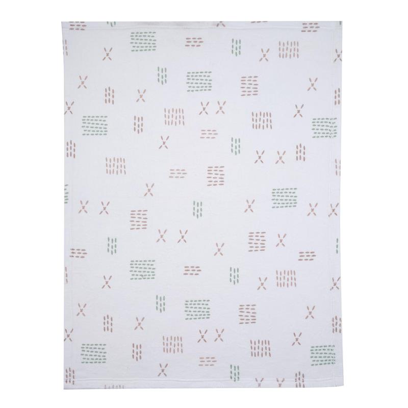 Bedtime Originals - Farmyard Friends Soft White Fleece Baby Blanket Image 2