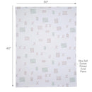 Bedtime Originals - Farmyard Friends Soft White Fleece Baby Blanket Image 3