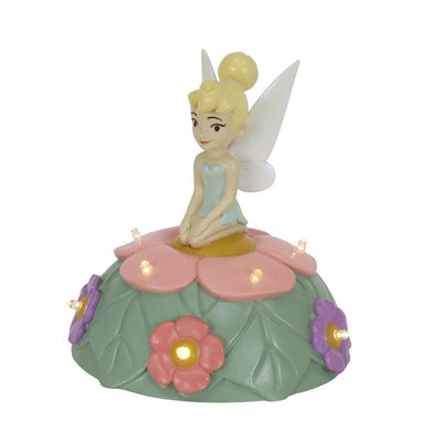 Bedtime Originals - Tinker Bell Table Top Light Pink, Green, Disney, Garden Image 1