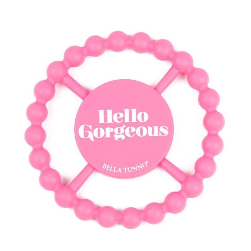 Bella Tunno - Hello Gorgeous Teether, Pink Image 1