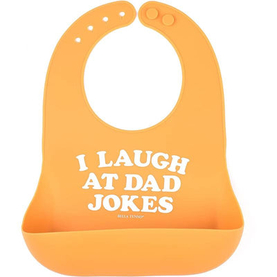 Bella Tunno - I Laugh At Dad Jokes Wonder Bib Image 1
