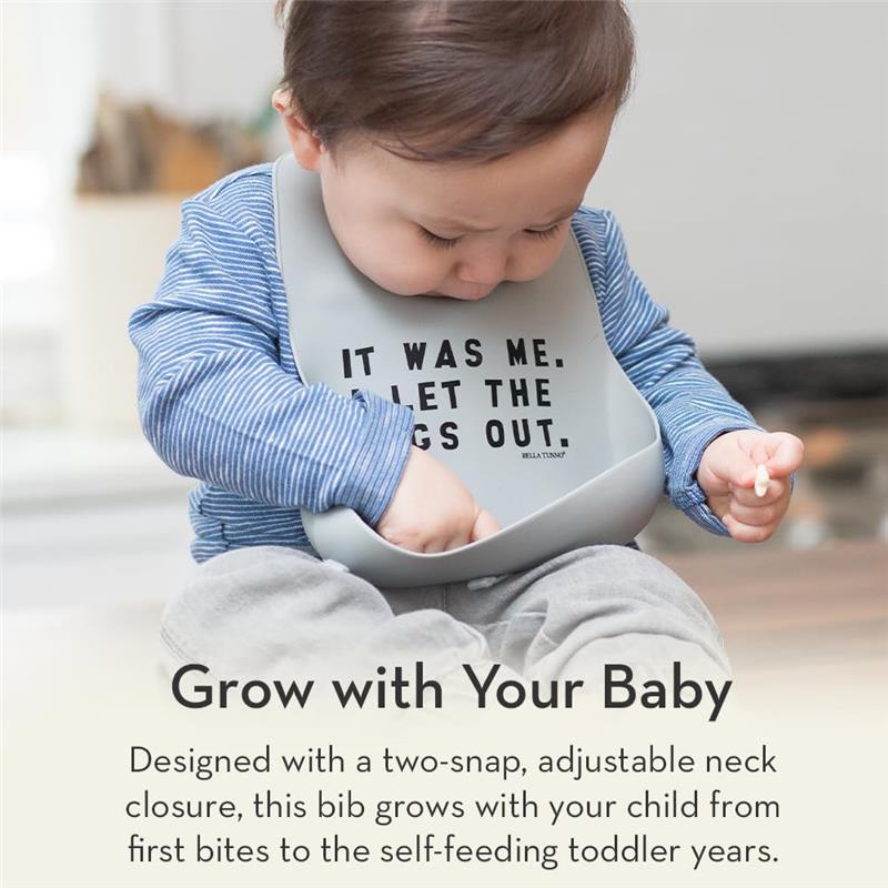 Bella Tunno - I Laugh At Dad Jokes Wonder Bib Image 7