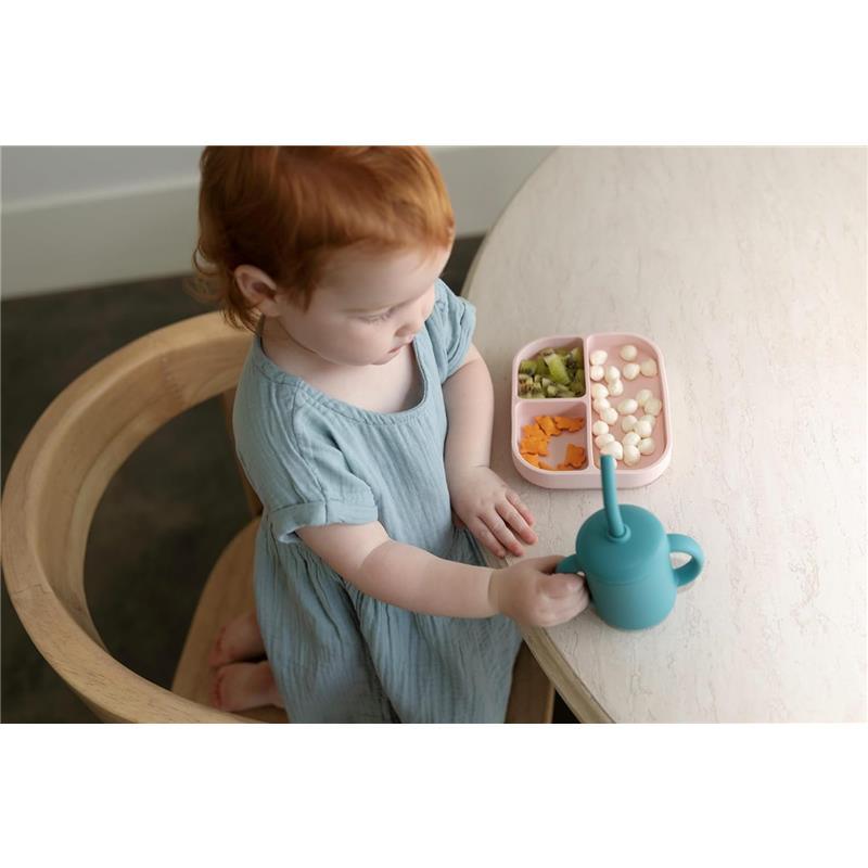 Bella Tunno - Little Bites Bundle, Baby Feeding Set, 100% Food-Grade Silicone, Confetti Castle Image 5