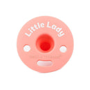 Bella Tunno - Little Lady Bubbi Pacifier, Light Pink Image 1