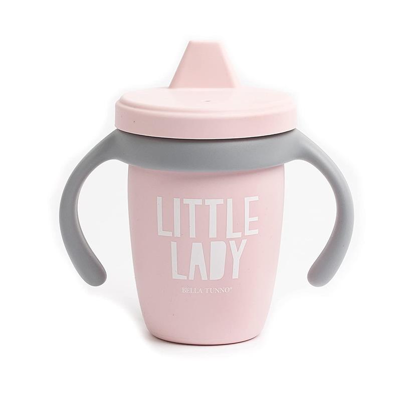 Bella Tunno - Little Lady Happy Sippy Cup, Light Pink Image 1