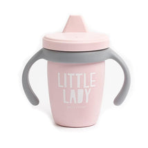 Bella Tunno - Little Lady Happy Sippy Cup, Light Pink Image 1
