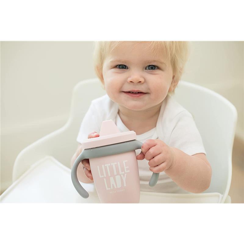 Bella Tunno - Little Lady Happy Sippy Cup, Light Pink Image 2