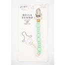 Bella Tunno Silicone Beaded Pacifier Clips - Mint Image 1