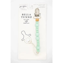 Bella Tunno Silicone Beaded Pacifier Clips - Mint Image 1