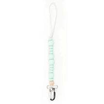 Bella Tunno Silicone Beaded Pacifier Clips - Mint Image 2