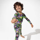 Bellabu Bear - Batman Baddies Bamboo Kids Pajamas Image 3
