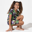 Bellabu Bear - Batman Baddies Kids Bamboo Short Set Image 4