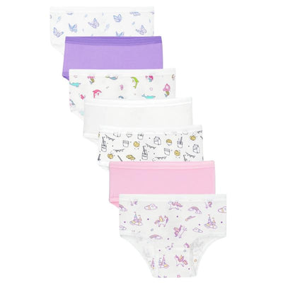 Bellabu Bear - Girl's Bamboo Underwear 7-Pack, 2/3T Image 1