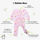 Bellabu Bear - Harry Potter Happee Birthdae Harry Bamboo Convertible Footie Image 3