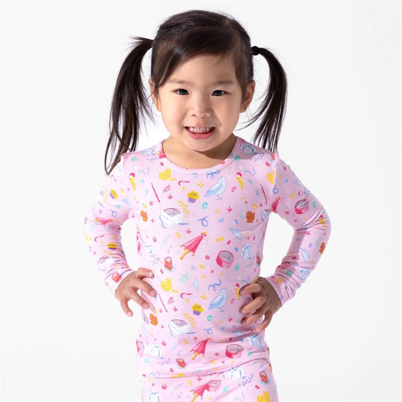 Bellabu Bear - Harry Potter Happee Birthdae Harry Bamboo Kids Pajamas Image 4