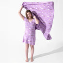 Bellabu Bear - Harry Potter Hedwig's Magical Mail Bamboo Blanket Image 3