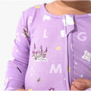 Bellabu Bear - Harry Potter Hedwig's Magical Mail Bamboo Convertible Footie Image 3