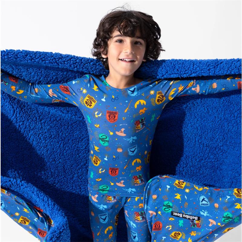 Bellabu Bear - Harry Potter House Pride Bamboo Adult Robe Bamboo Blanket Image 1