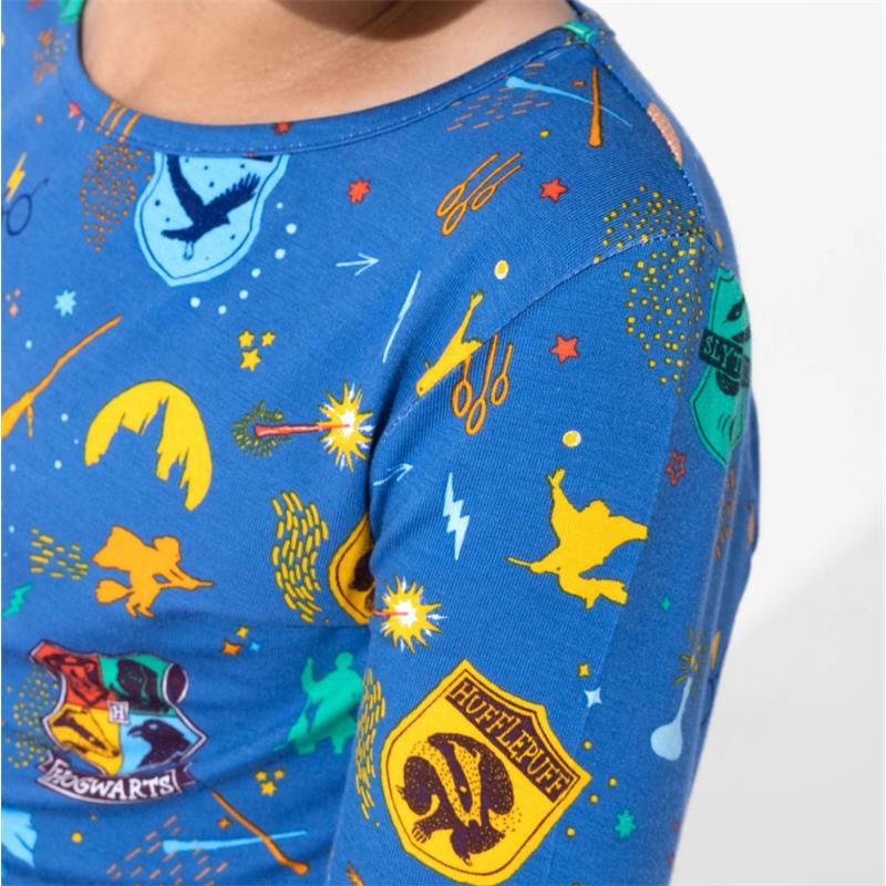 Bellabu Bear - Harry Potter House Pride Bamboo Kids Pajamas Image 2