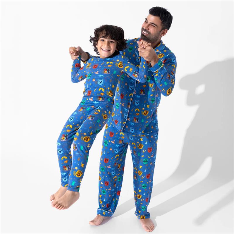 Bellabu Bear - Harry Potter House Pride Bamboo Kids Pajamas Image 4