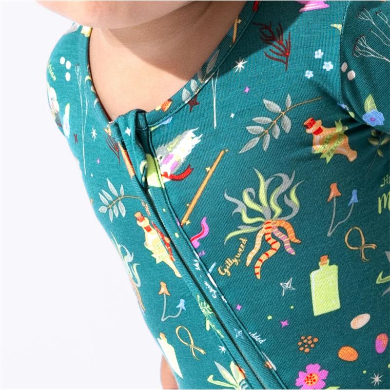 Bellabu Bear - Harry Potter Mandrakes & Herbs Bamboo Convertible Footie Image 2