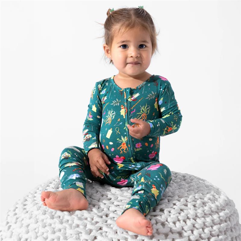 Bellabu Bear - Harry Potter Mandrakes & Herbs Bamboo Convertible Footie Image 5