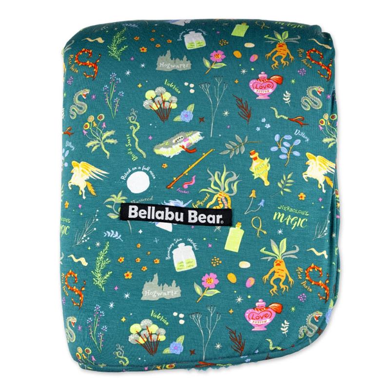 Bellabu Bear - Harry Potter Mandrakes Potions & Herbs Bamboo Blanket Image 4