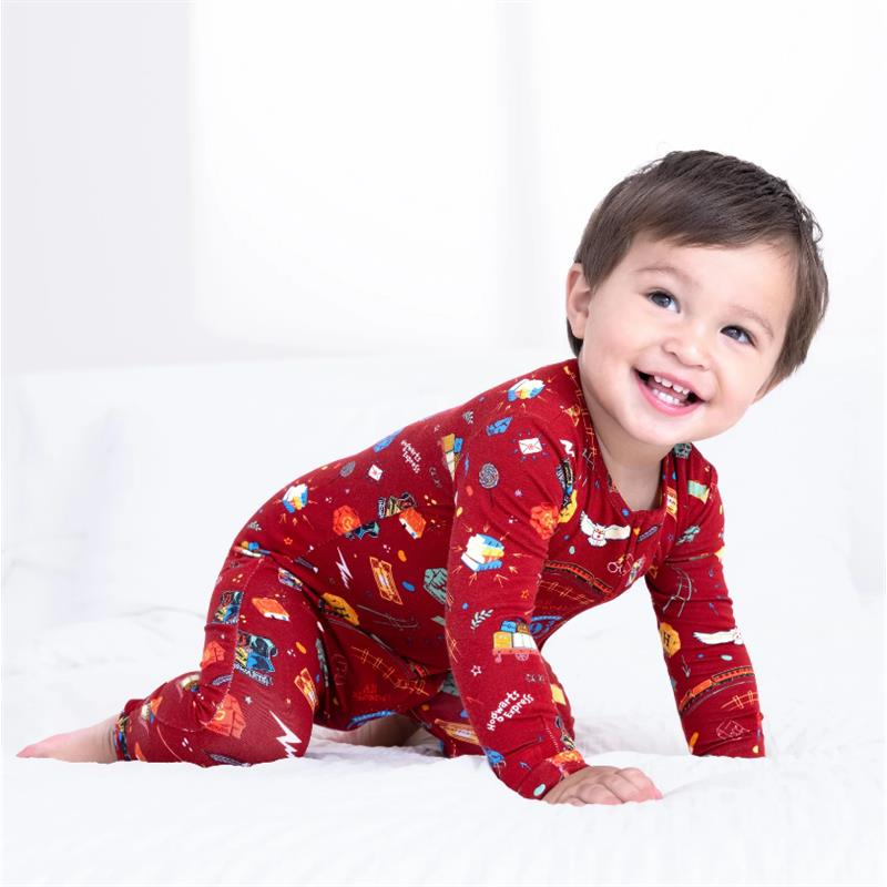 Bellabu Bear - Hogwarts Express Bamboo Convertible Footie Image 3