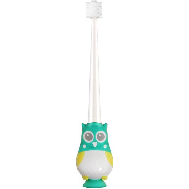 Beloved Owl The Fun Kids Toothbrush Green 2Y+ Image 1