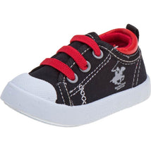 Beverly Hills Polo Club - Infant Boys A/C Sneakers, Black/Red Image 1