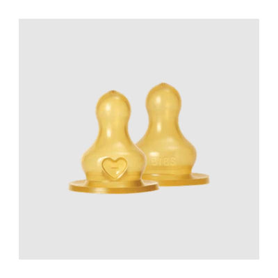 Bibs - 2Pk Latex Bottle Nipple Image 1