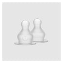 Bibs - 2Pk Silicone Bottle Nipple Image 1