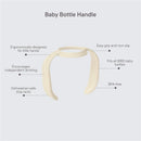 Bibs - Baby Bottle Handle Baby Blue Image 3