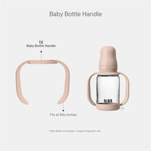Bibs - Baby Bottle Handle Blush Image 2