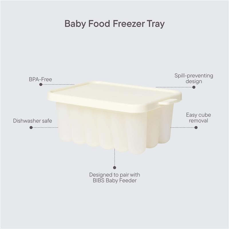 Bibs - Baby Food Freezer Tray Ivory Image 2