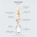 Bibs - Baby Plastic Bottle With Latex Nipple 150Ml, Sage Image 2