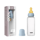 Bibs - Baby Plastic Bottle With Latex Nipple 270Ml, Baby Blue Image 1