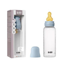 Bibs - Baby Plastic Bottle With Latex Nipple 270Ml, Baby Blue Image 1