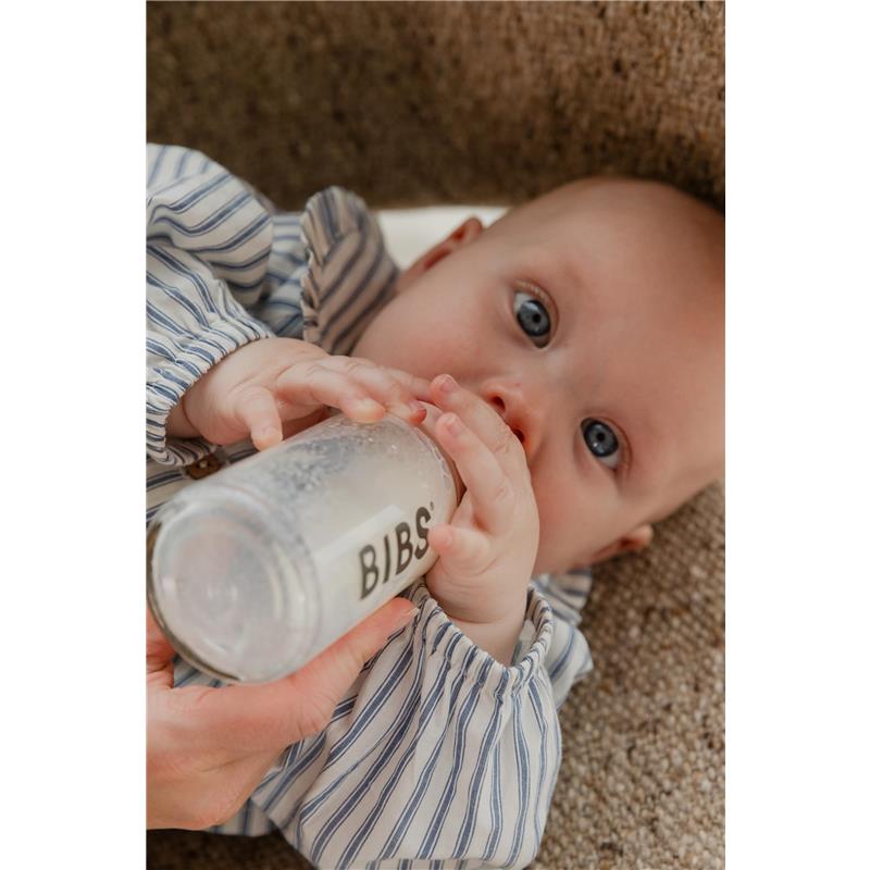 Bibs - Baby Plastic Bottle With Latex Nipple 270Ml, Blush Image 5