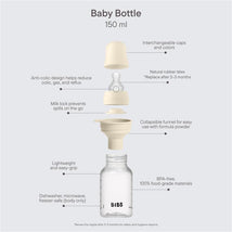  Bibs - Baby Plastic Bottle With Silicone Nipple 150Ml, Sage Image 2