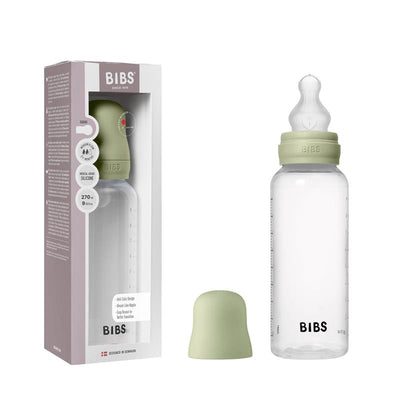 Bibs - Baby Plastic Bottle With Silicone Nipple 270Ml, Sage Image 1