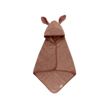 Bibs - Kangaroo Hoodie Towel Baby, Woodchuck Image 1