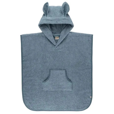 Bibs - Kangaroo Poncho Toddler, Petrol Image 1
