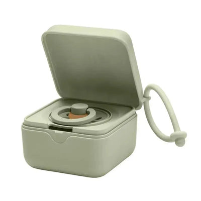 BIBS - Pacifier Box, Sage Image 1