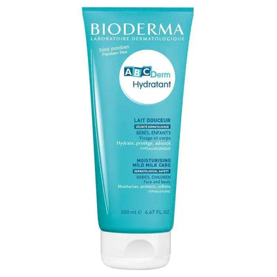 Bioderma Abcderm Hydratant Milk 6.67oz (200ML) Image 1