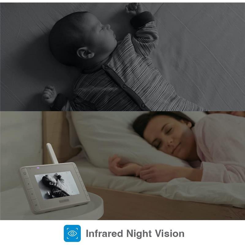 Black + Decker - 4.3 Digital Video Baby Monitor with Pan-Tilt-Zoom Camera Image 17
